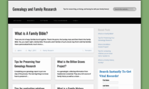 Genealogy-software-search.com thumbnail