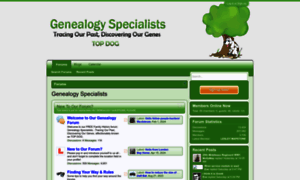 Genealogy-specialists.com thumbnail