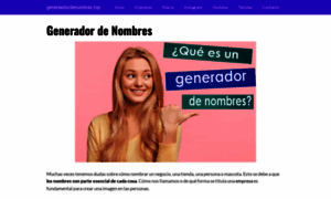 Generadordenombres.top thumbnail