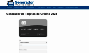 Generadortarjetascredito.net thumbnail