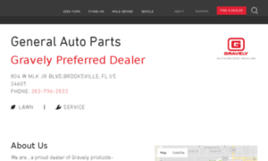 General-auto-parts.gravelymower.com thumbnail