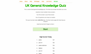 General-knowledge-quiz.co.uk thumbnail