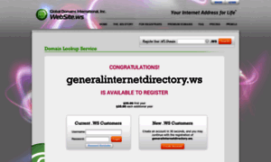 Generalinternetdirectory.ws thumbnail