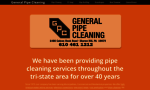 Generalpipecleaning.com thumbnail