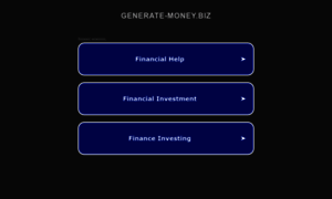 Generate-money.biz thumbnail