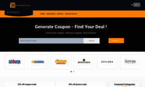 Generatecoupon.com thumbnail