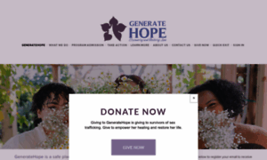 Generatehope.org thumbnail