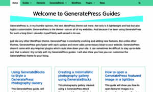 Generatepress-guides.com thumbnail