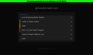 Generationweb.com thumbnail