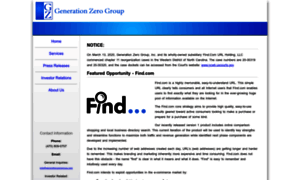 Generationzerogroup.com thumbnail