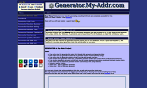 Generator.my-addr.com thumbnail
