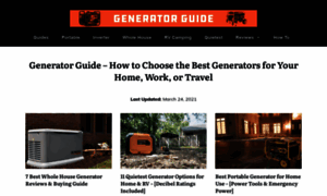 Generatorguide.org thumbnail