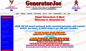 Generatorjoe.net thumbnail