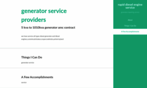 Generatorservice.co.in thumbnail