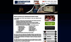 Generatorsolutions.ca thumbnail