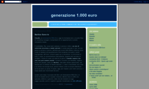 Generazione1000.blogspot.com thumbnail