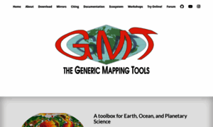Generic-mapping-tools.org thumbnail