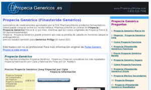 Genericopropecia.es thumbnail