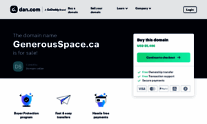 Generousspace.ca thumbnail