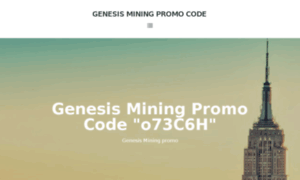 Genesis-mining-promo-code.info thumbnail