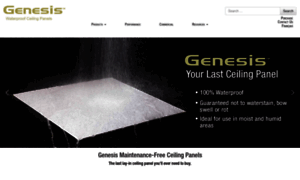 Genesisceilingpanels.com thumbnail