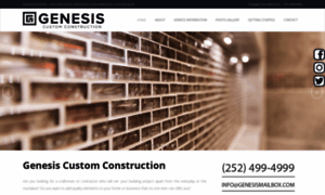 Genesiscustomconstruction.com thumbnail