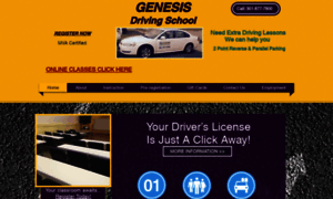 Genesisdrivingschoolmd.com thumbnail