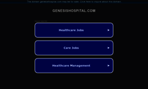 Genesishospital.com thumbnail