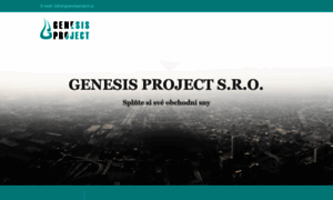 Genesisproject.cz thumbnail