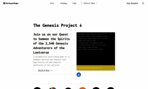 Genesisproject.xyz thumbnail