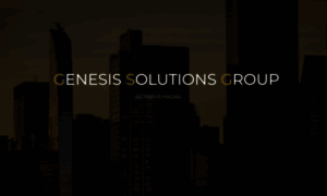 Genesissolutions.io thumbnail