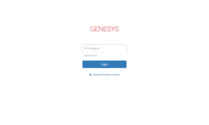 Genesys.payment.co.id thumbnail