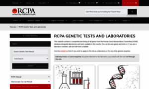 Genetictesting.rcpa.edu.au thumbnail