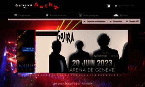 Geneva-arena.ch thumbnail