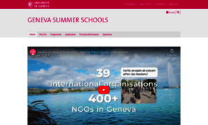 Genevasummerschools.ch thumbnail