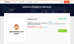 Genewave.com thumbnail