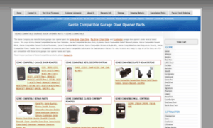 Genie.garage-door-opener-parts.com thumbnail