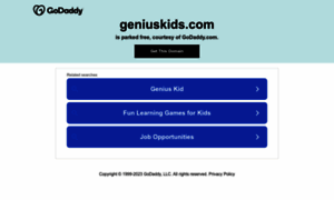 Geniuskids.com thumbnail