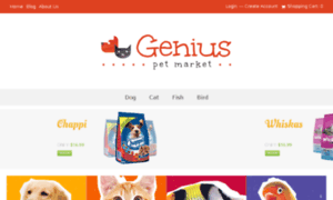 Geniuspetmarket.com thumbnail