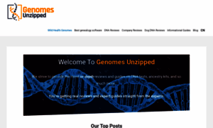 Genomesunzipped.org thumbnail