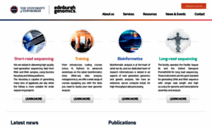 Genomics.ed.ac.uk thumbnail