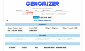 Genomizer.com thumbnail