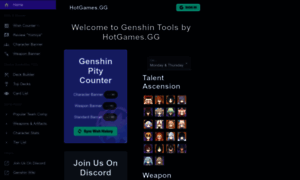 Genshin.hotgames.gg thumbnail