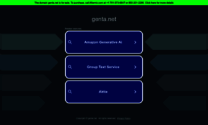 Genta.net thumbnail