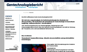 Gentechnologiebericht.de thumbnail