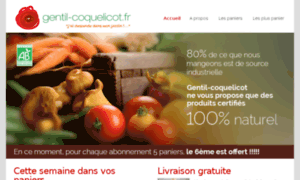 Gentil-coquelicot.fr thumbnail