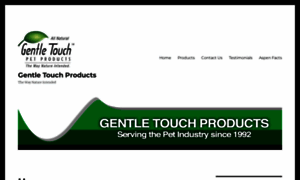 Gentletouchproducts.com thumbnail