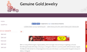 Genuine-gold-jewelry.com thumbnail