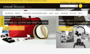 Genuinebaggage.com.au thumbnail