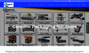 Genuinepackagingsolutions.in thumbnail